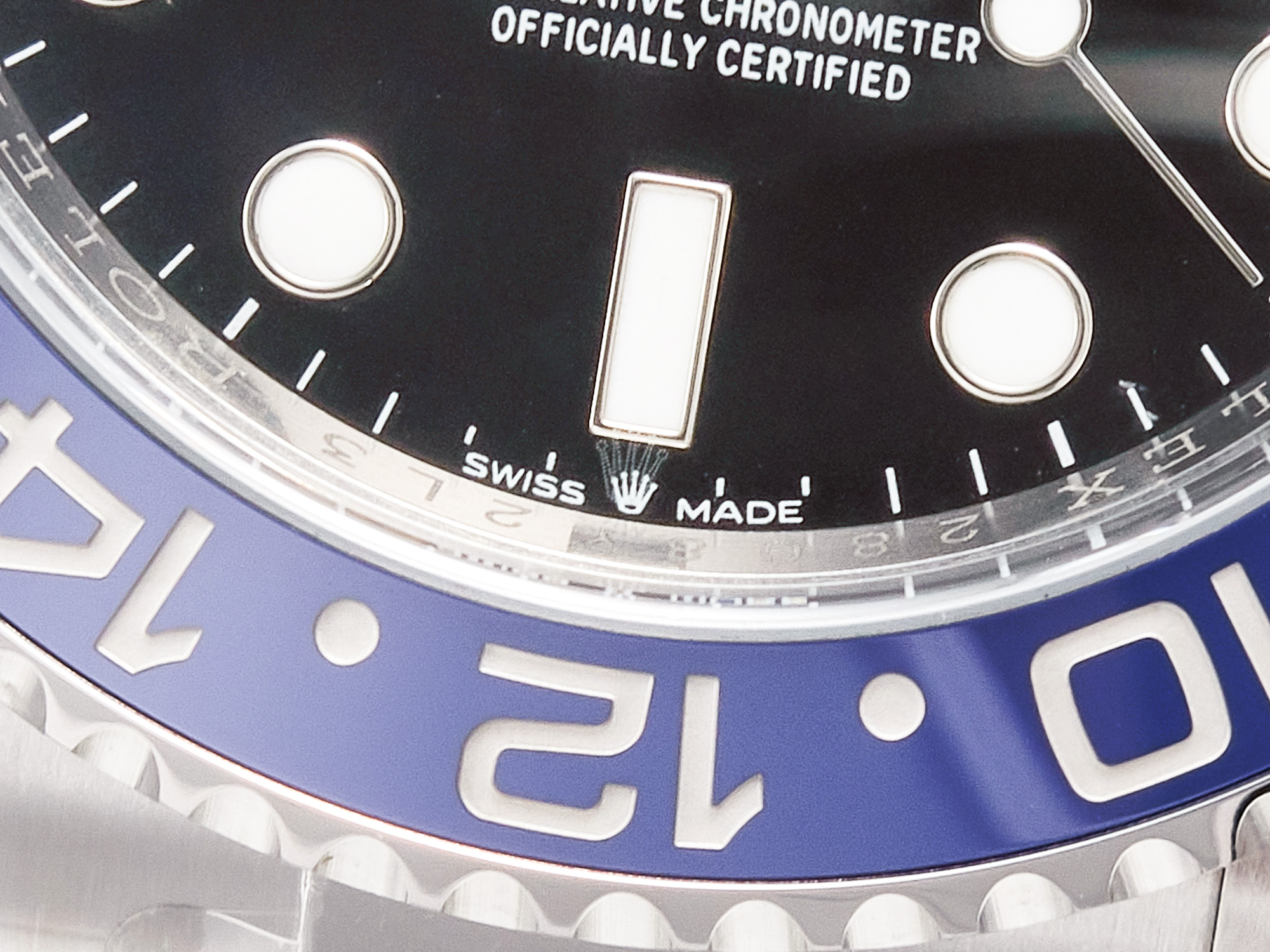 GMT-Master II 126710 BLNR Clean Black/Blue Ceramic 904L Steel Best Edition on Oyster Bracelet DD3285 CHS